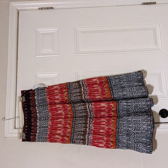 Notations Women's Colorful Hippie Maxi Skirt - Picture 6 of 6